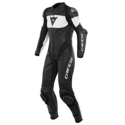 Dainese IMATRA 1PC dámská závodní letní kombinéza černá/bílá vel.40